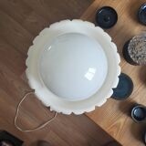 Albatre lamp and its globe