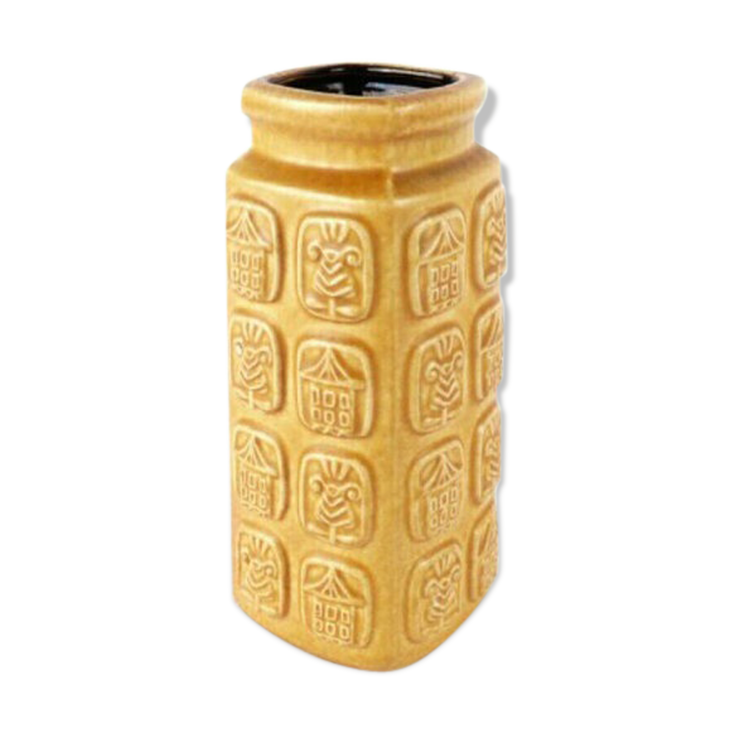 Asian 60s ceramic vase