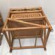 Vintage bamboo and rattan bedsides