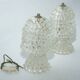 Rare Pair of Ercole Barovier Rostrato table lamps. Italy 1940s
