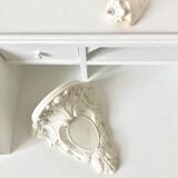 Wall console ceramic shelf