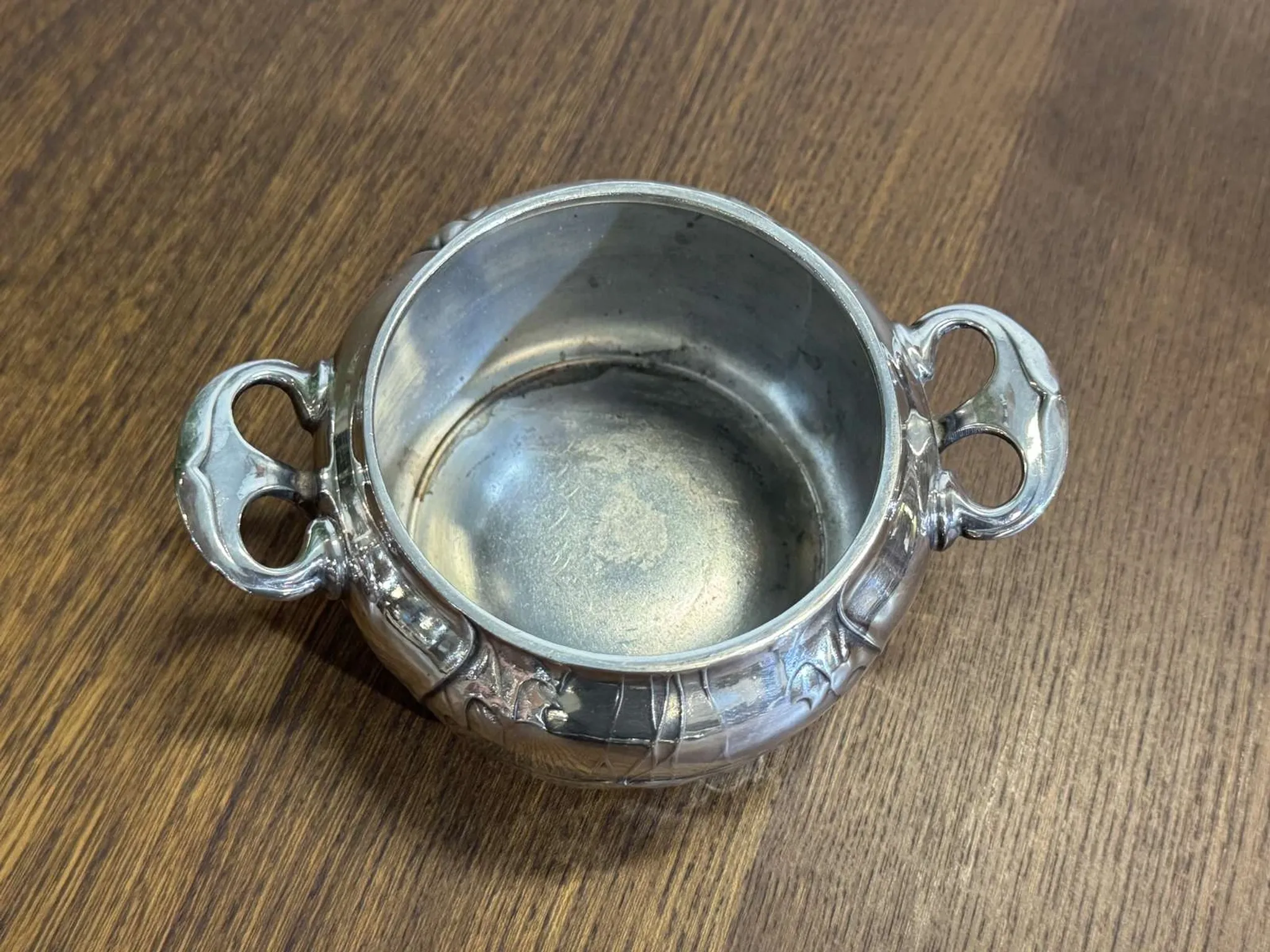 Art Nouveau silver-plated tea/coffee service, 4 pieces.