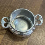 Art Nouveau silver-plated tea/coffee service, 4 pieces.