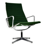 Green EA124 armchair by Charles and Ray Eames for Herman Miller, 1970s