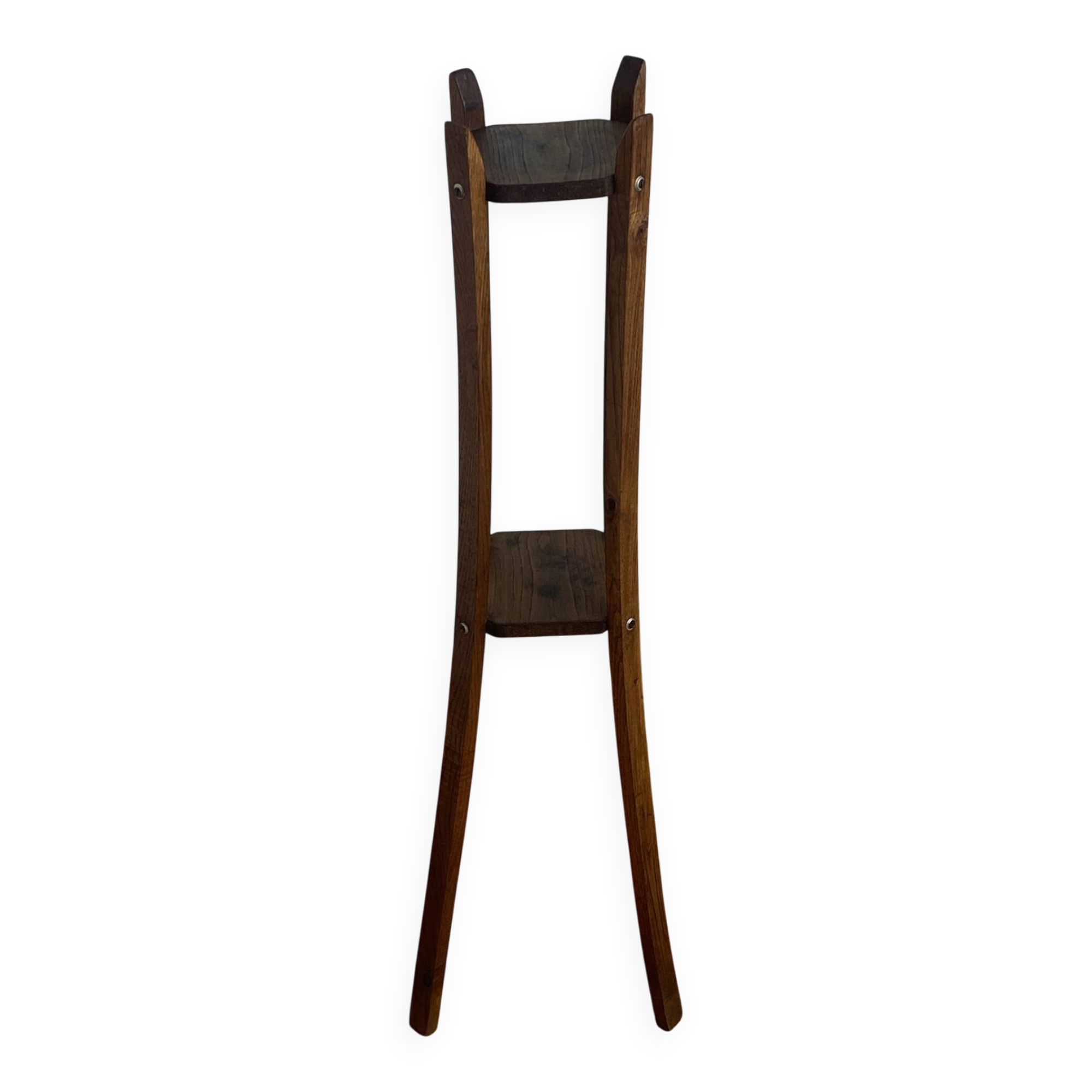 Sellette  en bois, années 50