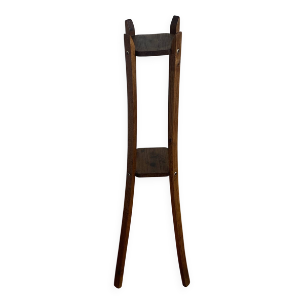 Sellette  en bois, années 50