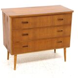 Teak chest of drawers, Sweden, 1960