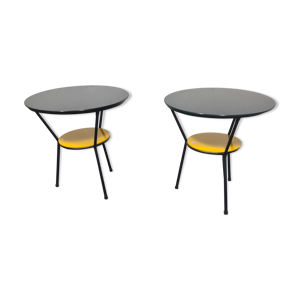 paire de tables d'appoint