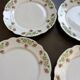 6 assiettes à dessert Art Nouveau
