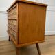 Commode rotin 3 tiroirs 1960