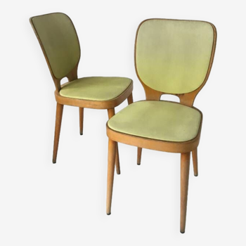 Pair of Max Bill chairs