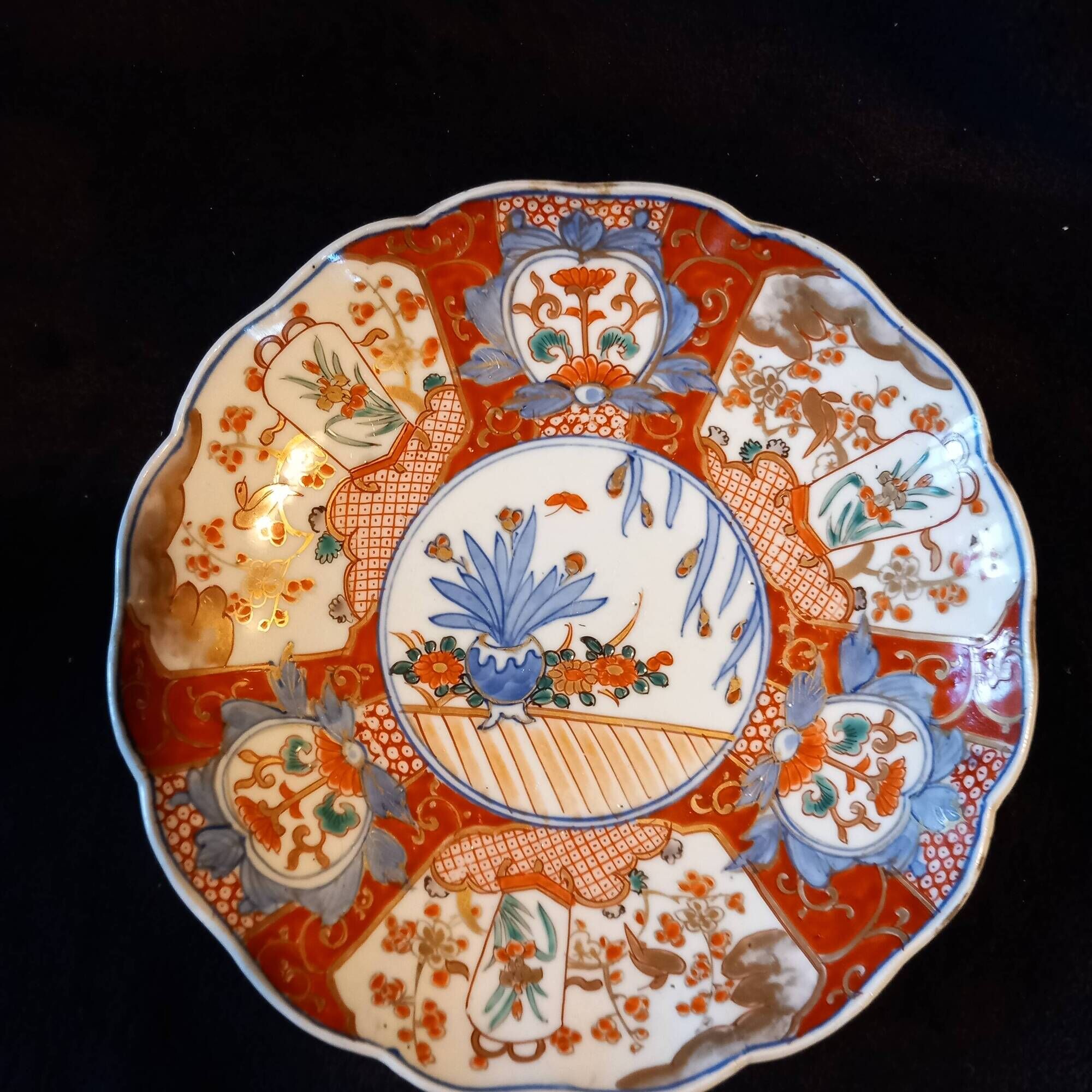 Assiette japonaise Imari