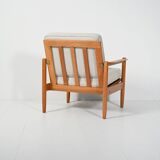 Scandinavian oak armchair, 1950s/60s