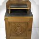 ART DECO SIDE TABLE, NEO-BRETON STYLE