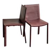 Pair of 1970s Italian Arben dining chairs