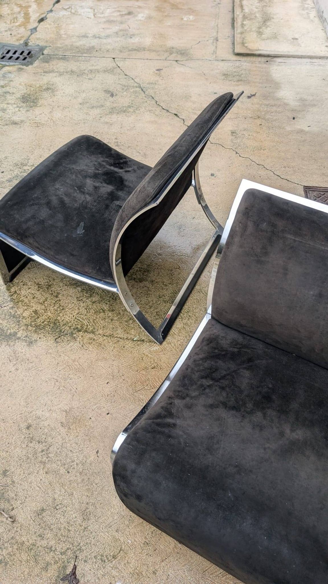 Pair of lounge chairs by Vittorio Introini for Saporiti, 1960s