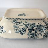 Petite soupière terre de fer Gien Capucines