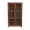 Armoire ancienne vitrée en bois