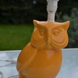 Pied de lampe hibou vintage