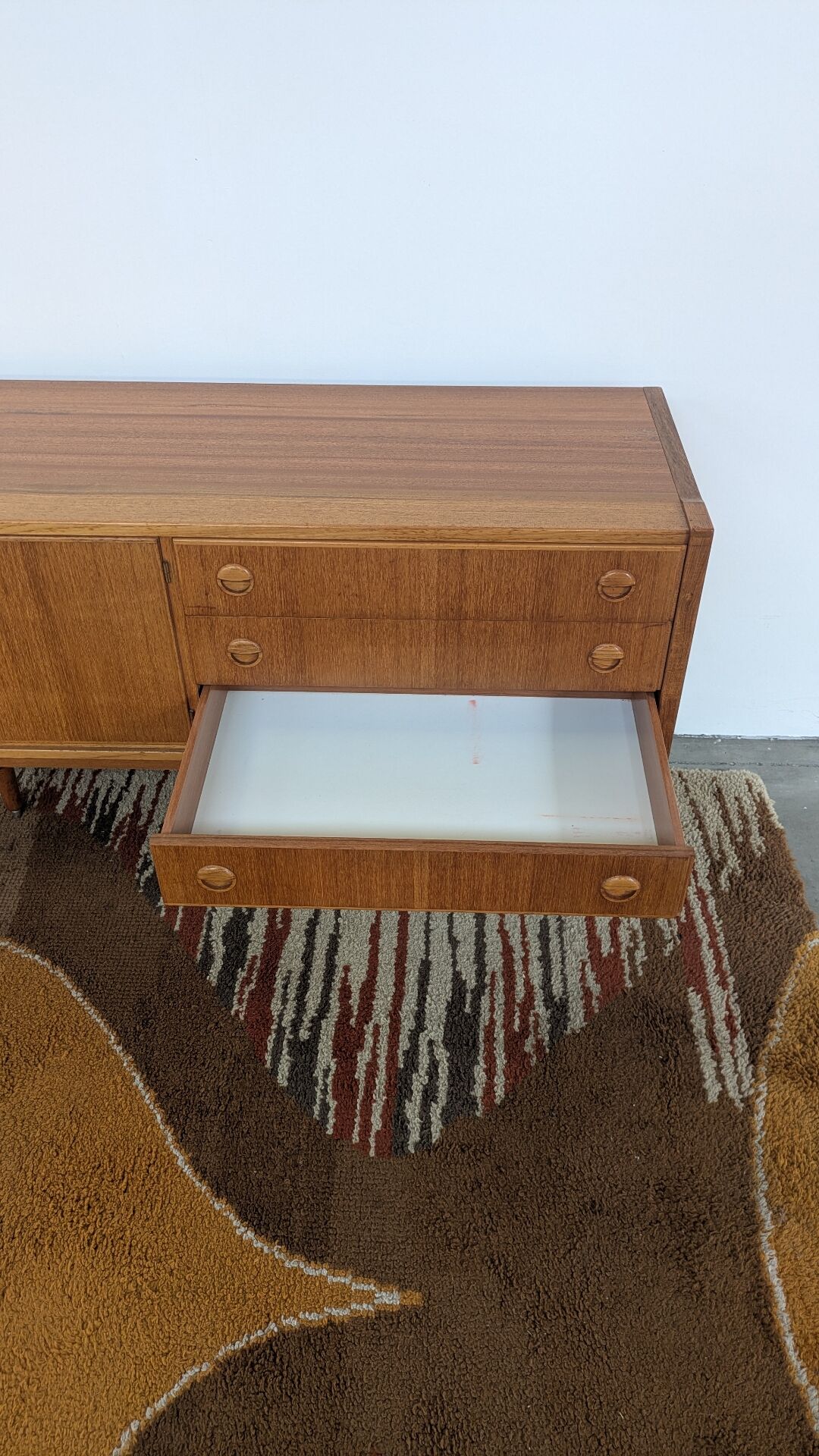 Vintage Scandinavian enfilade design