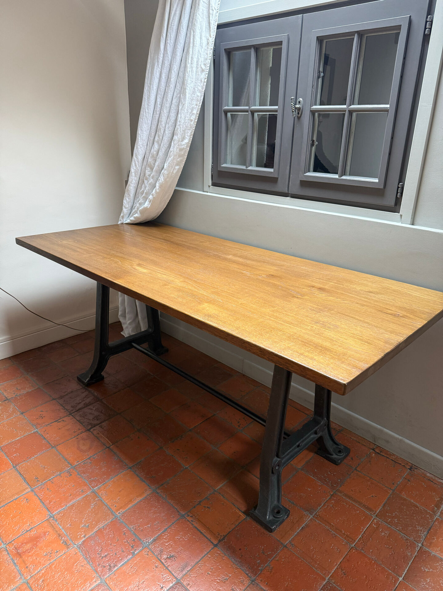 Industrial dining table Jérôme Lepert