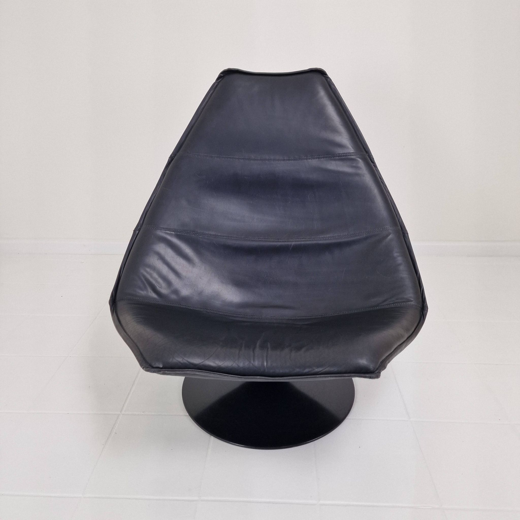 Set of 2 F585 Lounge Chairs by Geoffrey Harcourt for Artifort, 1990's