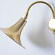 Paire d’appliques, Börje Claes, années 70 Suède
