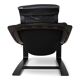 Nelo Kroken leather lounge chair by Åke Fribytter, 1970