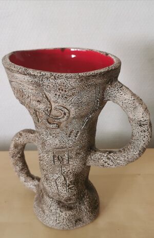 Vase forme libre de Francis Triay
