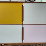 Teak-enfilade storage cabinet