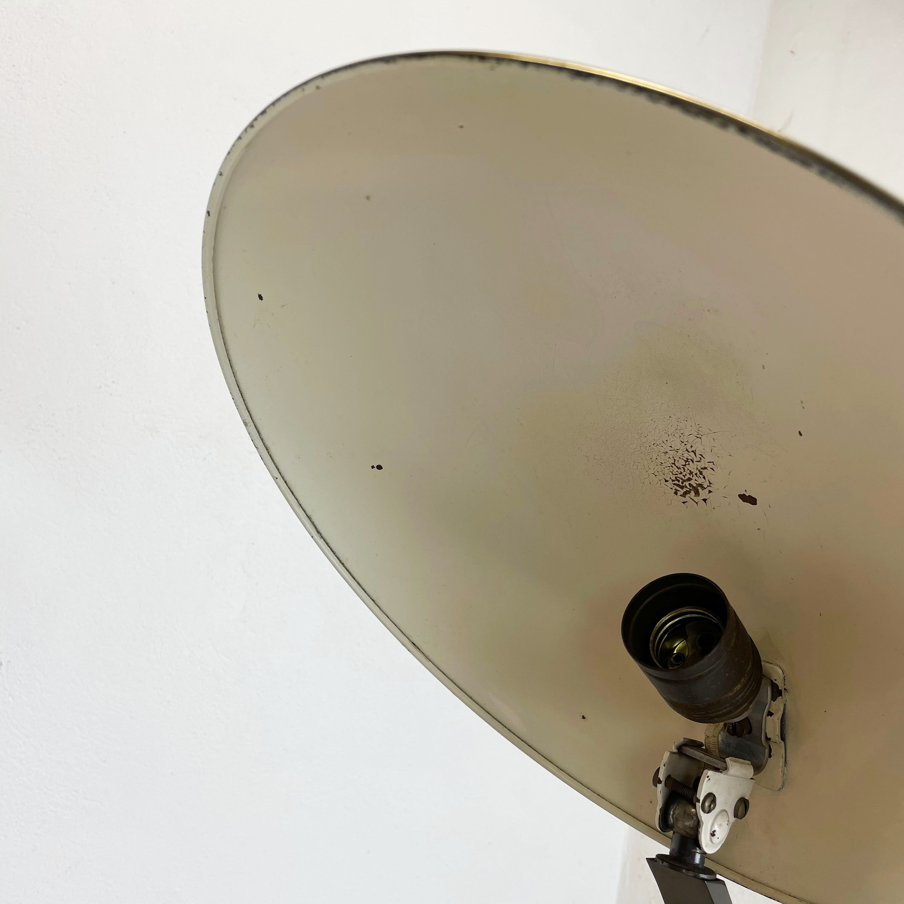 German Brass Kaiser Idell 6751 Bauhaus Desk Light Christian Dell, Germany, 1950s