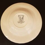 4 Melody Myott Ironstone soup plates 1982