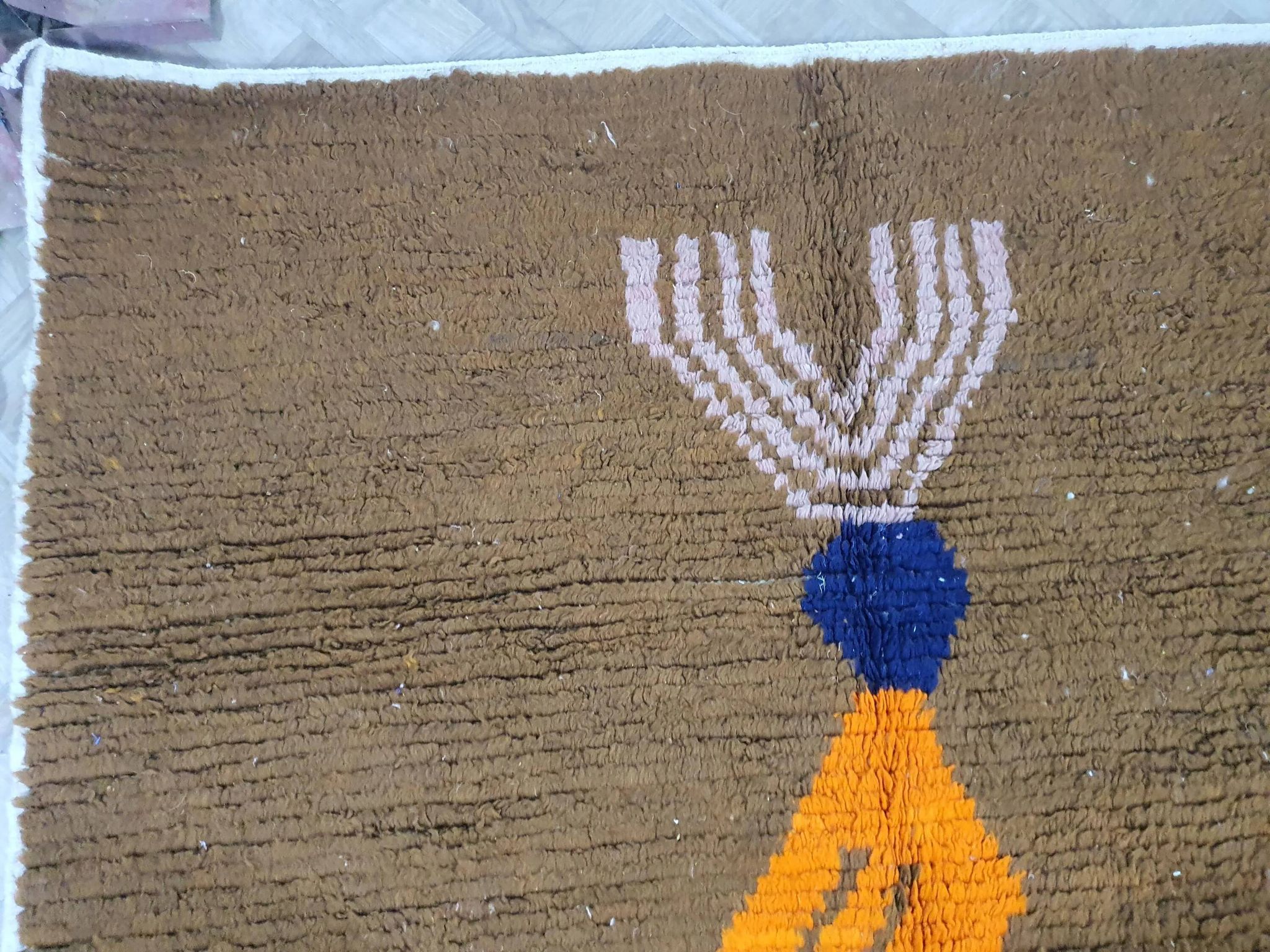 Tapis marocain fait main haute qualité 2.5x1.5 m