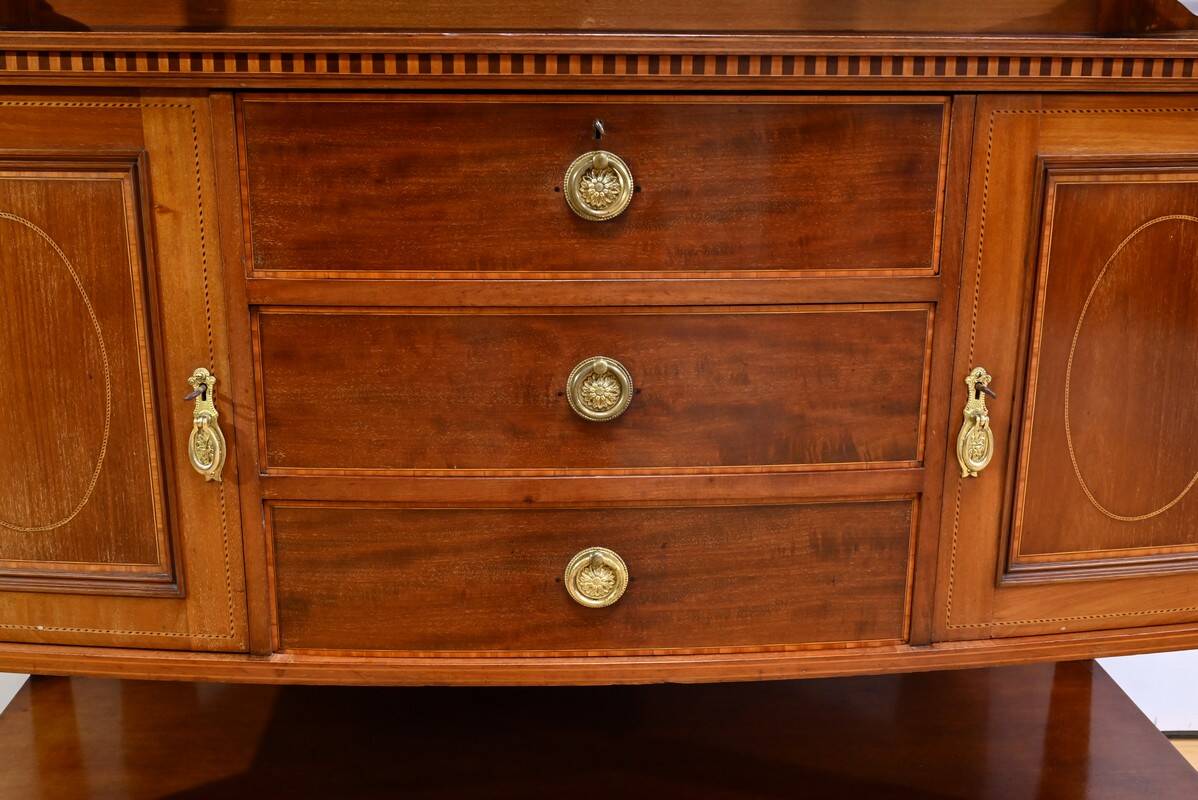 Two-body mahogany buffet - 1920