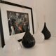 Murano glass vase, Salviati model Drops