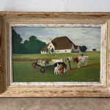 Naive Landscape signed Courtois
