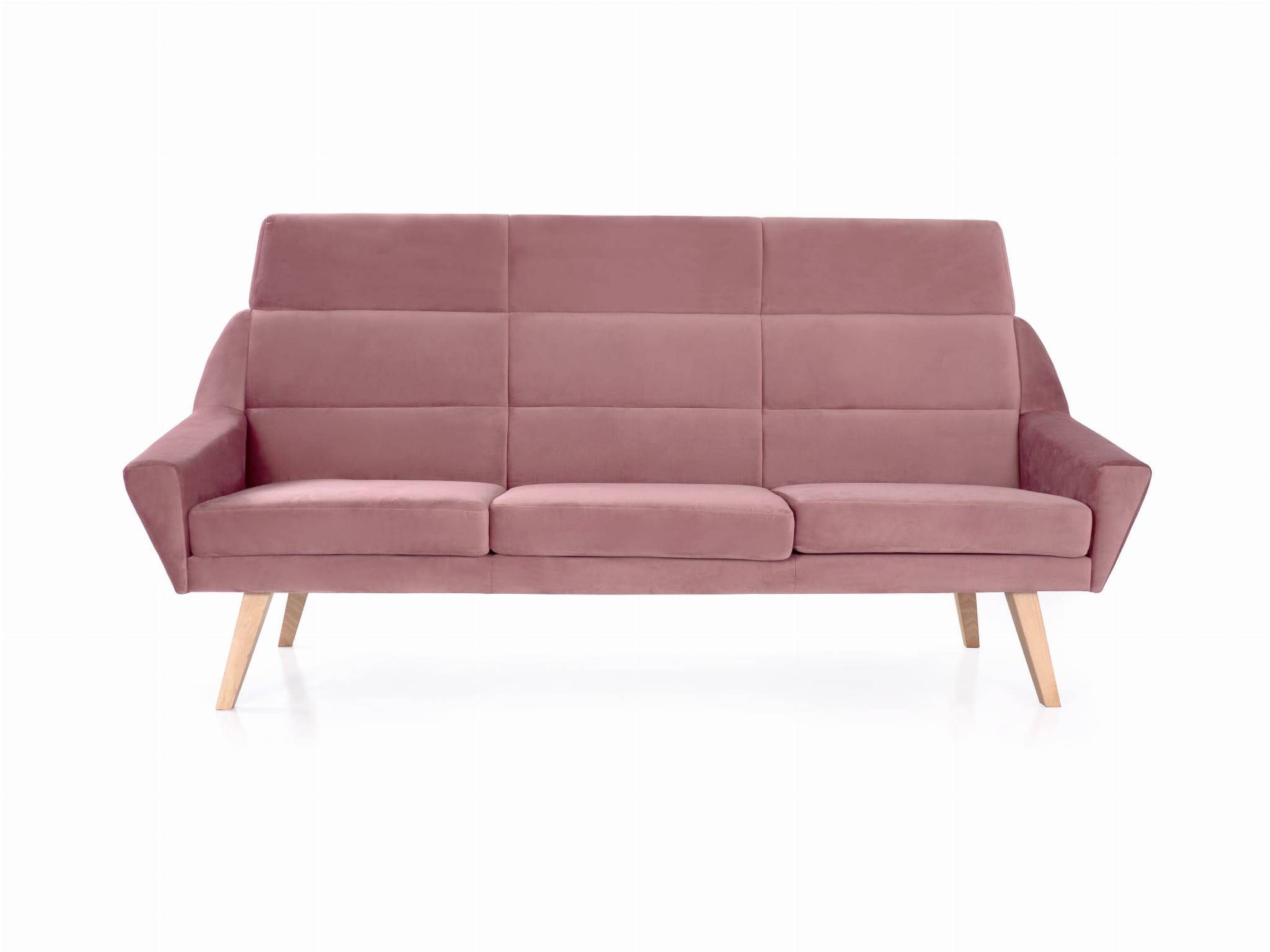 Canapé MANDAL rose, design scandinave