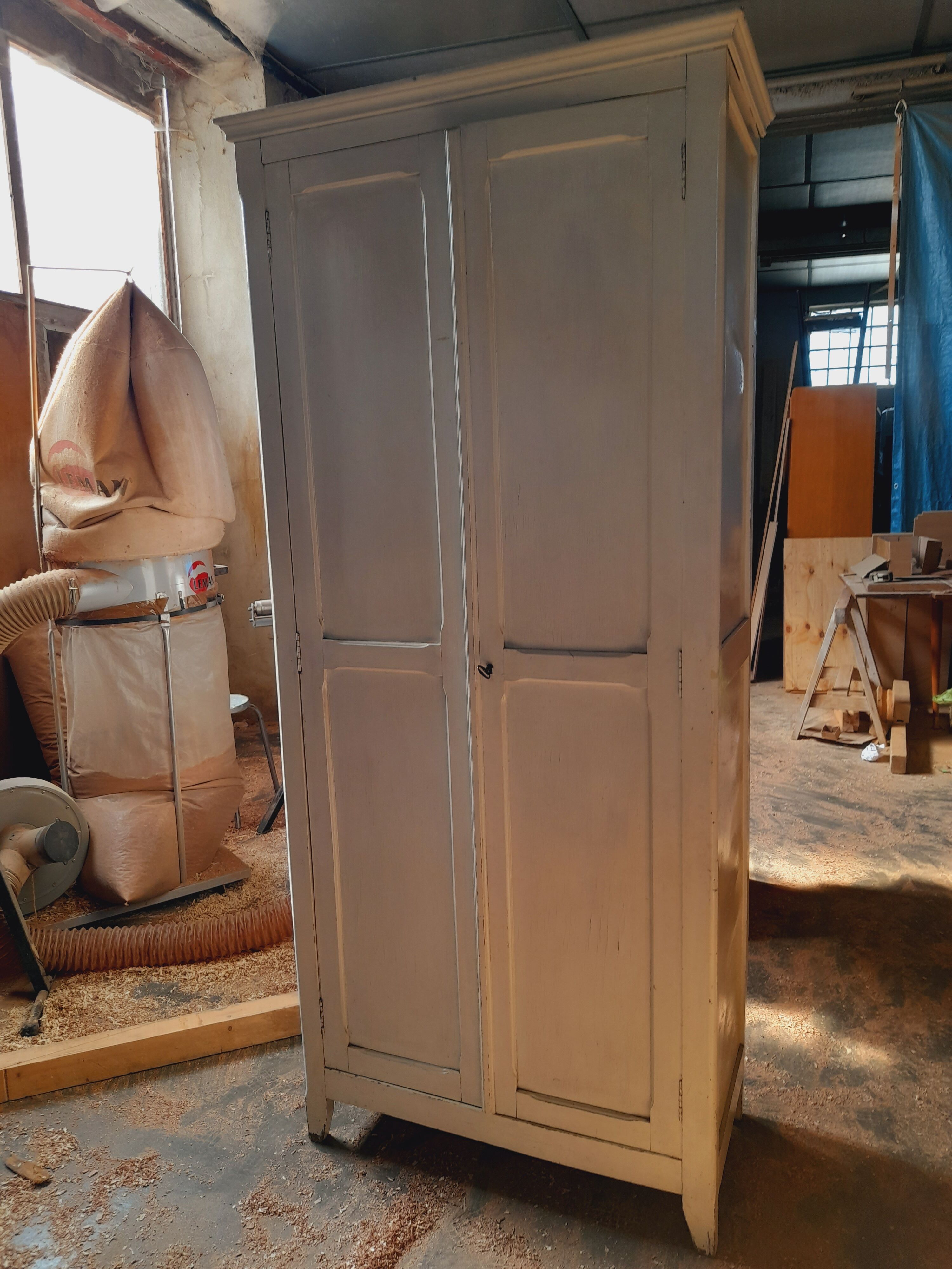 Narrow Parisian wardrobe