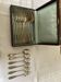 6 cutlery +6 small silver metal spoons