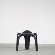 2000s Black “Casalino” stool by Alexander Begge for Casala, Germany