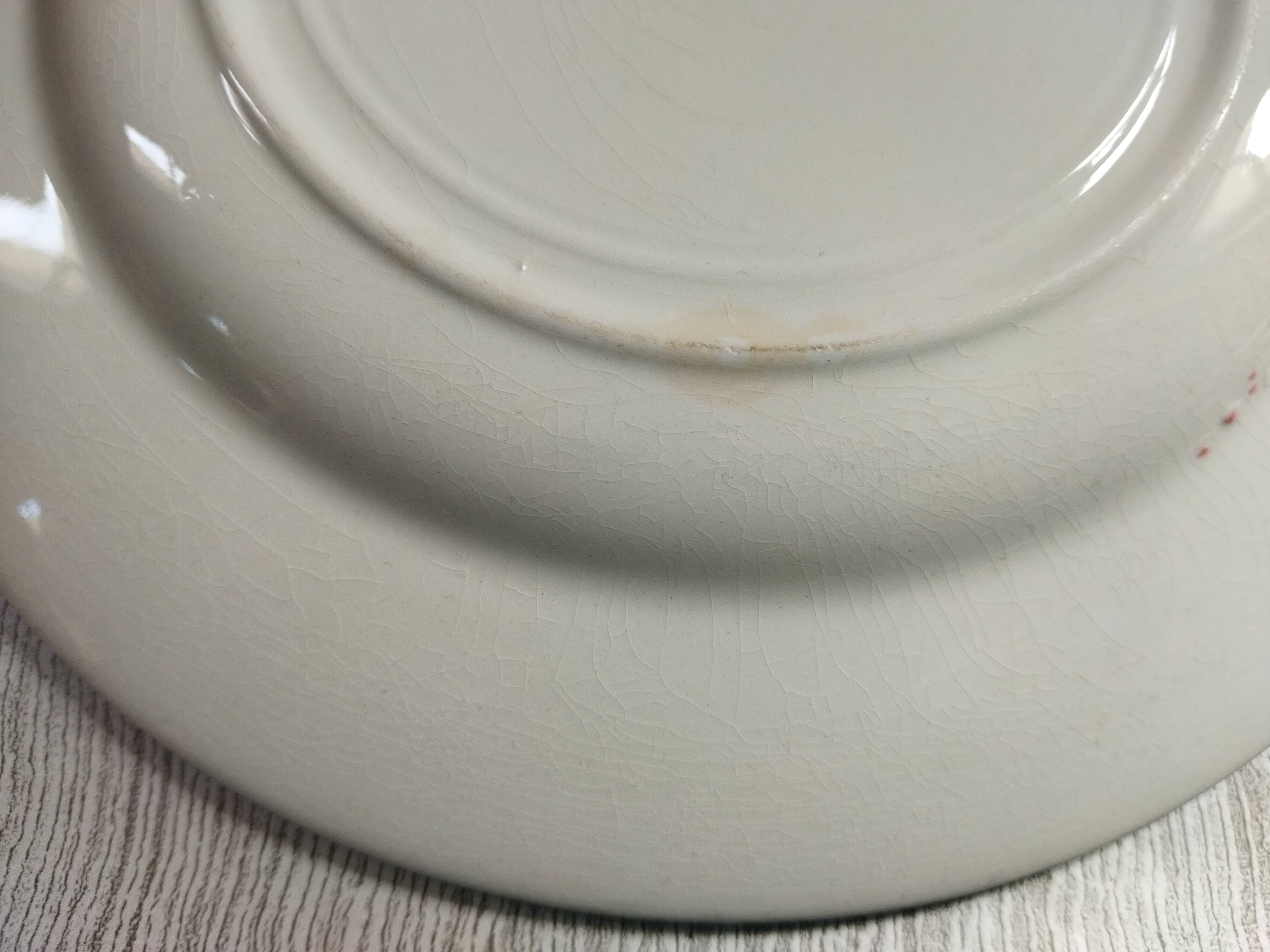Assiette à dessert "Edwina" Digoin Sarreguemines