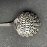 Large sprinkler spoon in 925°/00 silver - 19th century