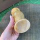 Vase soliflore vintage en marbre blanc