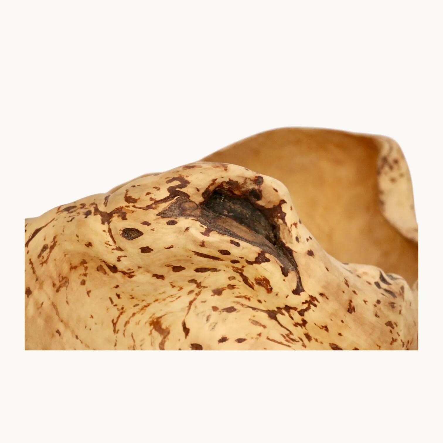 An elm magnifying glass, Sweden 1970s.