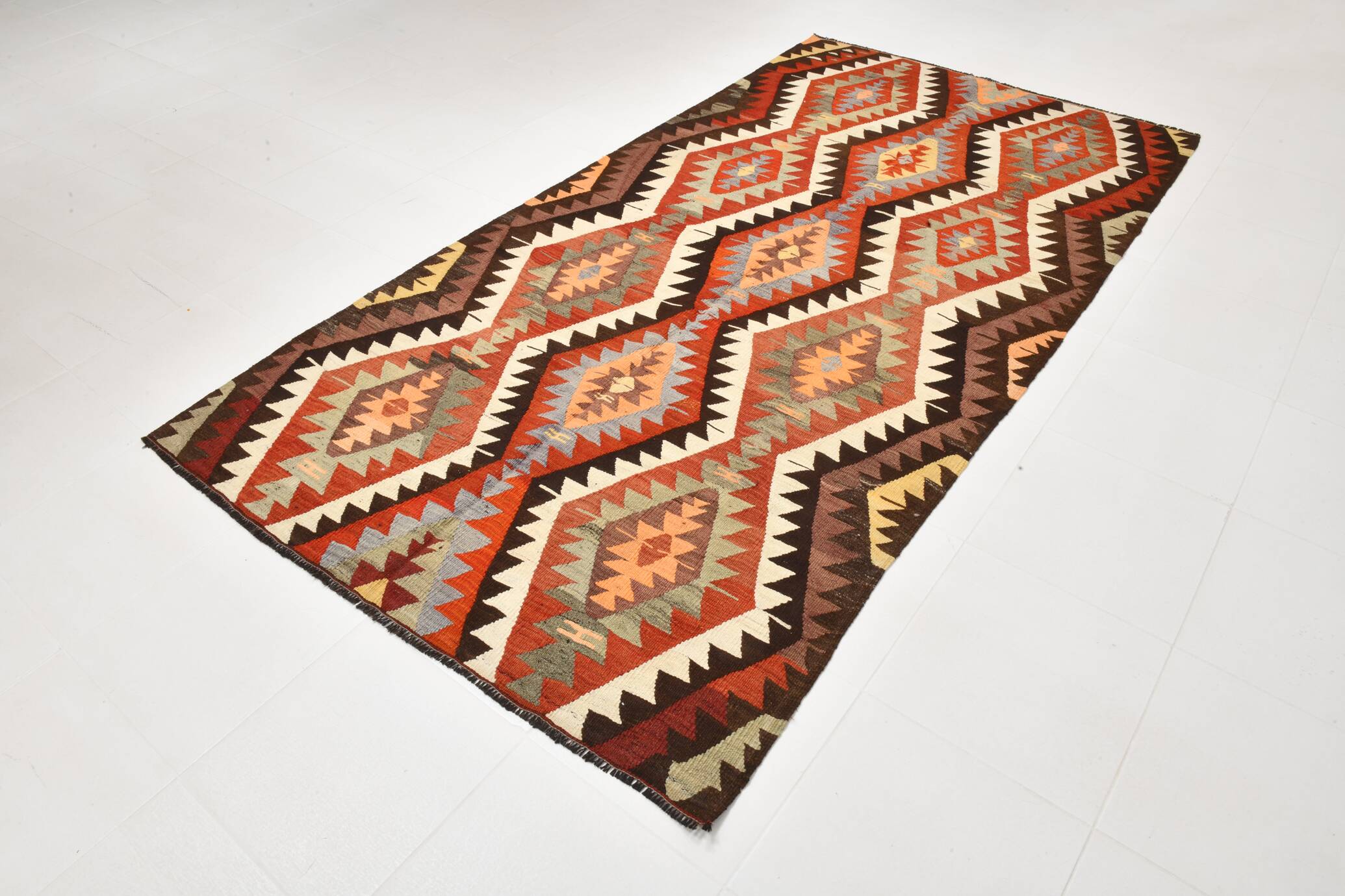 5x10 Tribal Handwoven Kilim Rug, 155x291Cm