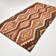 Tapis Kilim tribal tissé à la main 5x10, 155x291Cm