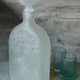 Pressed glass bottle Wayne Husted Stelvia
