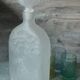 Bouteille verre pressé Wayne Husted Stelvia