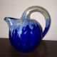 Old pumpkin-shaped jug signed Alpho 199 Art Deco period 1920 1930
