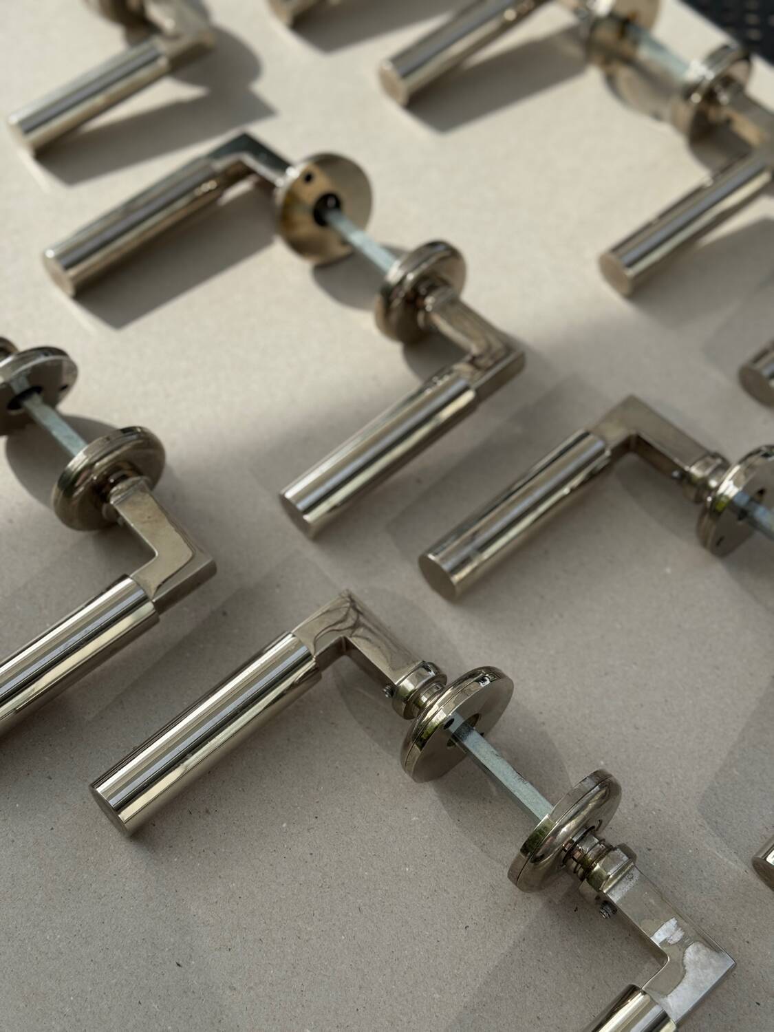 Lot of reissue door handles - Walter Gropius and Adolf Meyer, Bauhaus ve